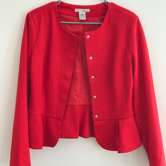 WD.NY Red Jacket - Picture 1 of 6